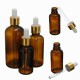 30 50 100ml Amber Glass Essential Oil Dropper Bottles Vials Containers 30 50 100ml Amber Glass Essential Oil Dropper Bottles Vials Containers