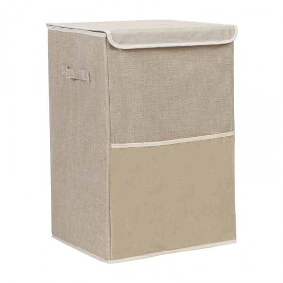 Folding Household Large Capacity Washable Moisture Proof Wear Resisting Cotton And Linen Dirty Clothes Toys Basket Storage Box Organizer Folding Household Large Capacity Washable Moisture Proof Wear Resisting Cotton And Linen Dirty Clothes Toys Basket Storage Box Organizer