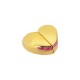 Heart shaped Spray Perfume Bottle Yellow Heart shaped Spray Perfume Bottle Yellow