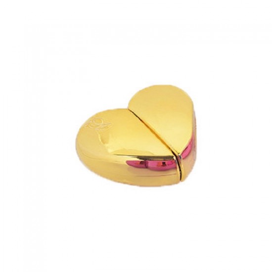 Heart shaped Spray Perfume Bottle Yellow Heart shaped Spray Perfume Bottle Yellow