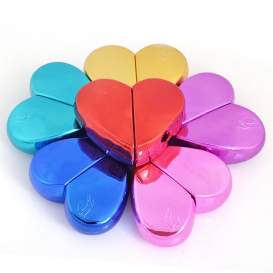 Heart shaped Spray Perfume Bottle Yellow Heart shaped Spray Perfume Bottle Yellow