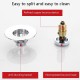 Copper Wash Basin Leaking Plug Push Type Leaking Plug Copper Core Copper Wash Basin Leaking Plug Push Type Leaking Plug Copper Core