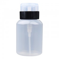 250ml Portable Leak  Proof Alcohol Bottle With Lock Household Cleaning Volumetric Empty Bottle